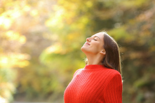 Health Benefits of Medicinal Mushrooms - Immunity - Mood Balance - Energy - Sleep Regulation - Woman in Sunlight - Troomy Nootropics in Whittier, CA