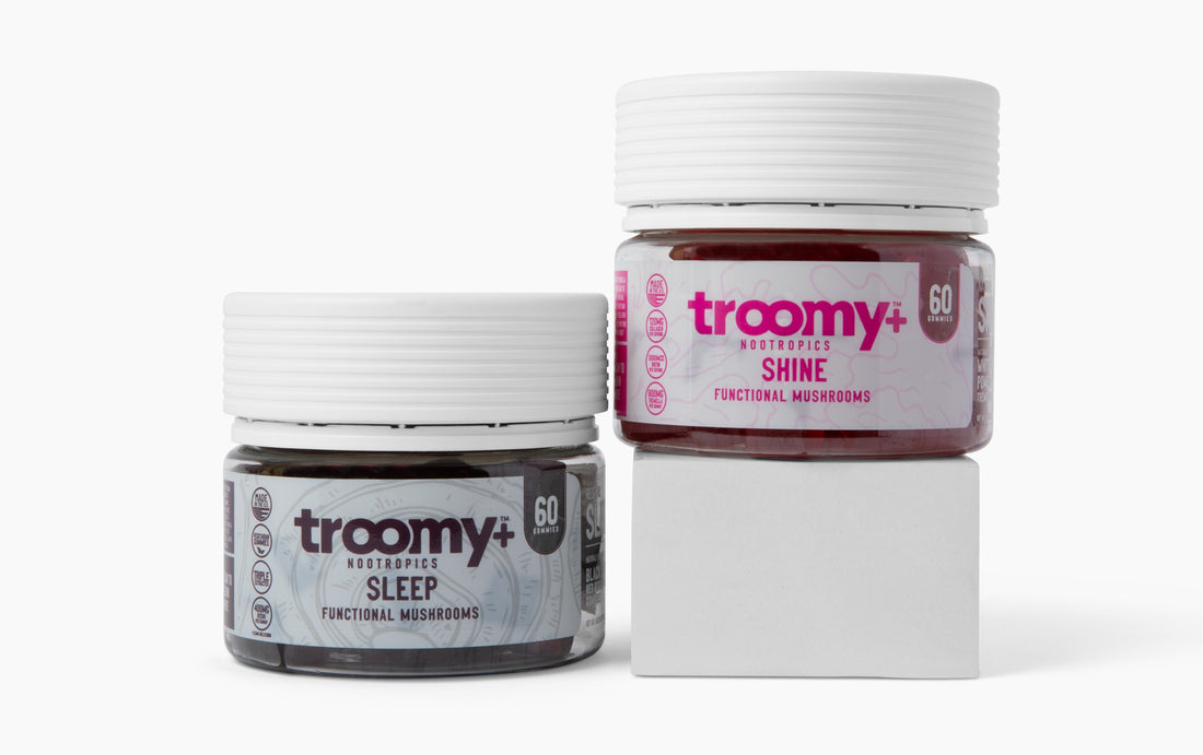 Sleep - Reishi and Melatonin - Black Raspberry - Shine - Tremella and Biotin - White Peach Pomegranate - Skin Care - Sleep Aid
