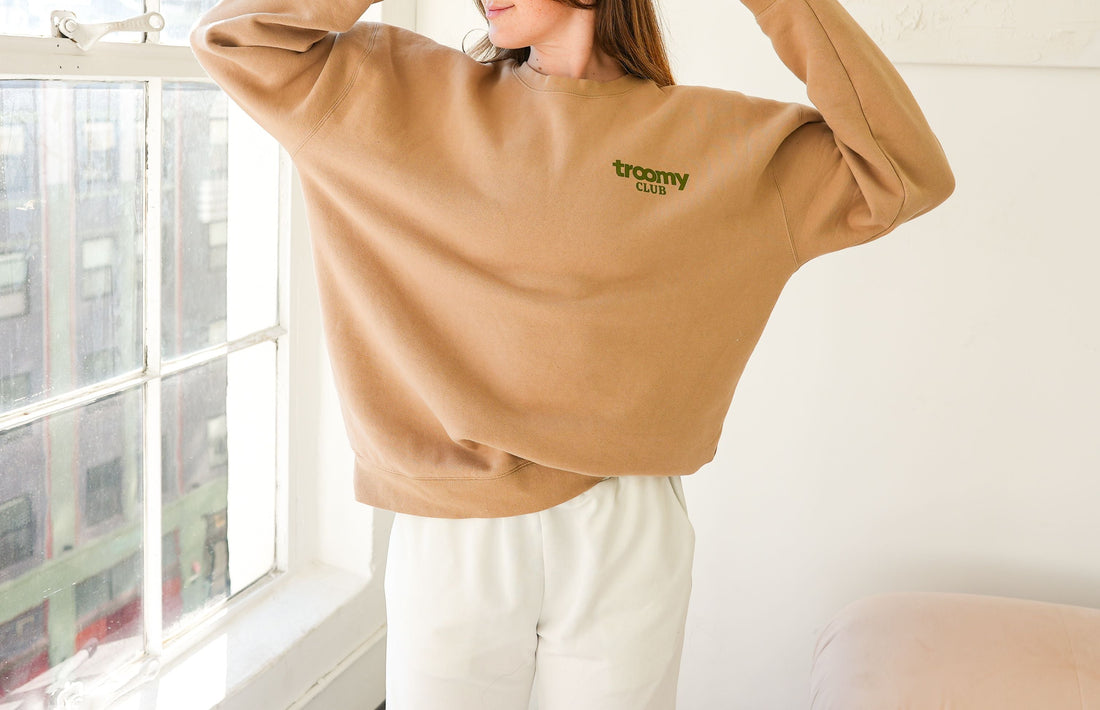 Troomy Club Sweater - Cute Comfy Sweatshirt