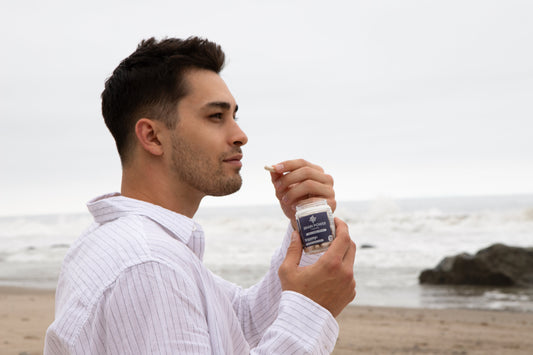 Brain Power - Lion’s Mane and Cordyceps - Capsule Form - Focus and Energy - Capsule Bottle in Hand - Troomy Nootropics in Whittier, CA
