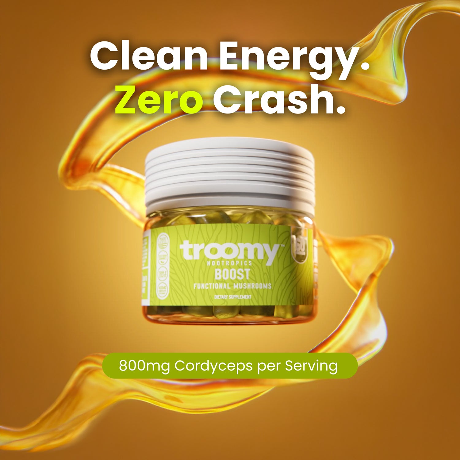 Boost: Cordyceps Mushroom Gummies