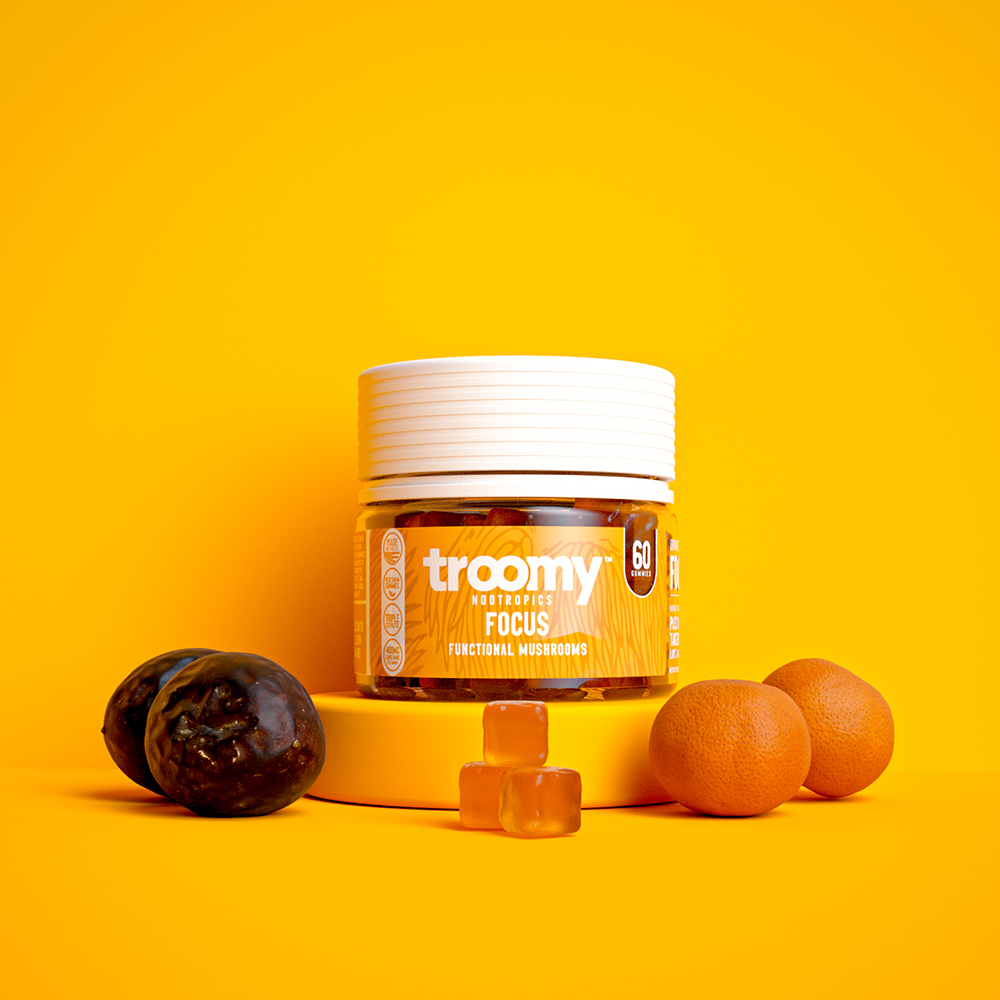 Focus: Lion's Mane Mushroom Gummies (60-Count)