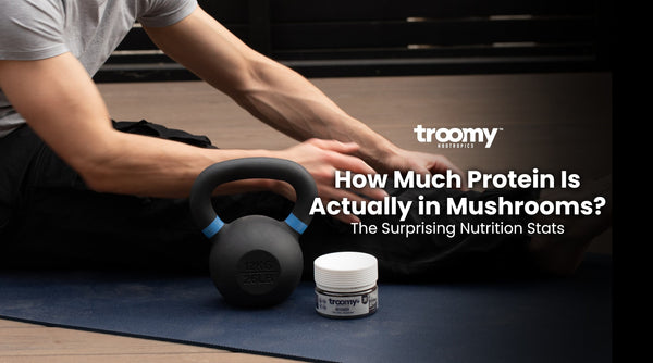 protein in mushrooms