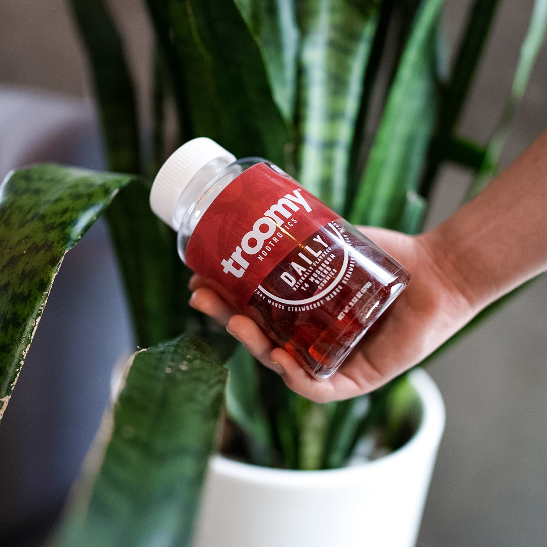 Daily Gummy for Immune Support - Functional Mushroom Blend - Troomy Nootropics in Whittier, CA