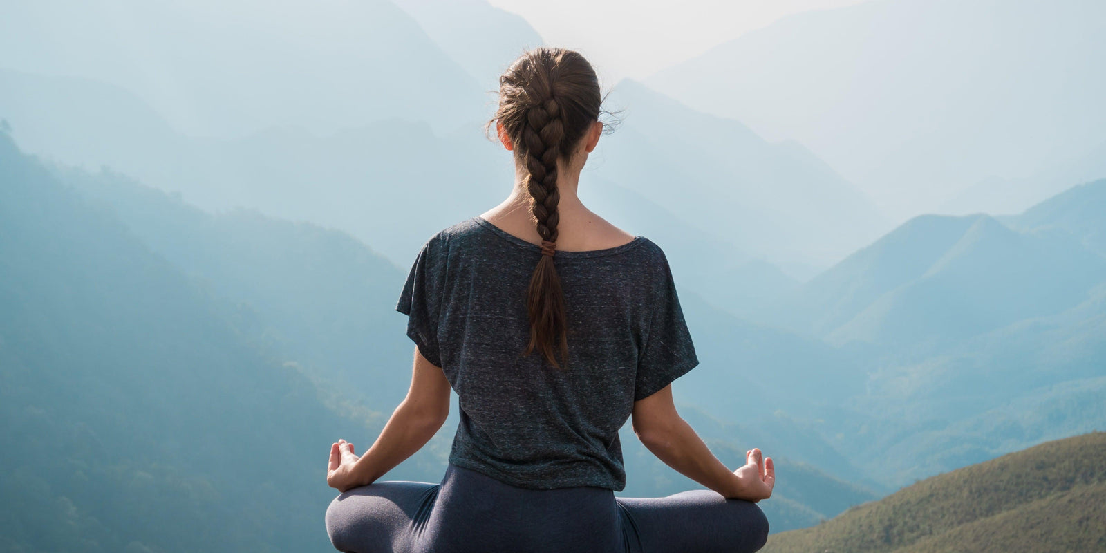  Meditation - Calm - Reishi - Pineapple Peach - Stress Relief - Woman Meditating - Troomy Nootropics in Whittier, CA