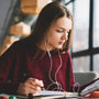 Studying Girl - Good Study Habits - Better Academic Performance - Lion’s Mane Mushroom - Brain Cognition - Mental Clarity - Focus Support - Brain Support - Troomy Nootropics in Whittier, CA Troomy Nootropics in Whittier, CA
