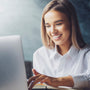 Workplace Efficiency - Woman Working at Computer - Functional Mushrooms  - Nootropics - Adaptogens - Health benefits - Holistic Wellness  - Troomy Nootropics in Whittier, CA