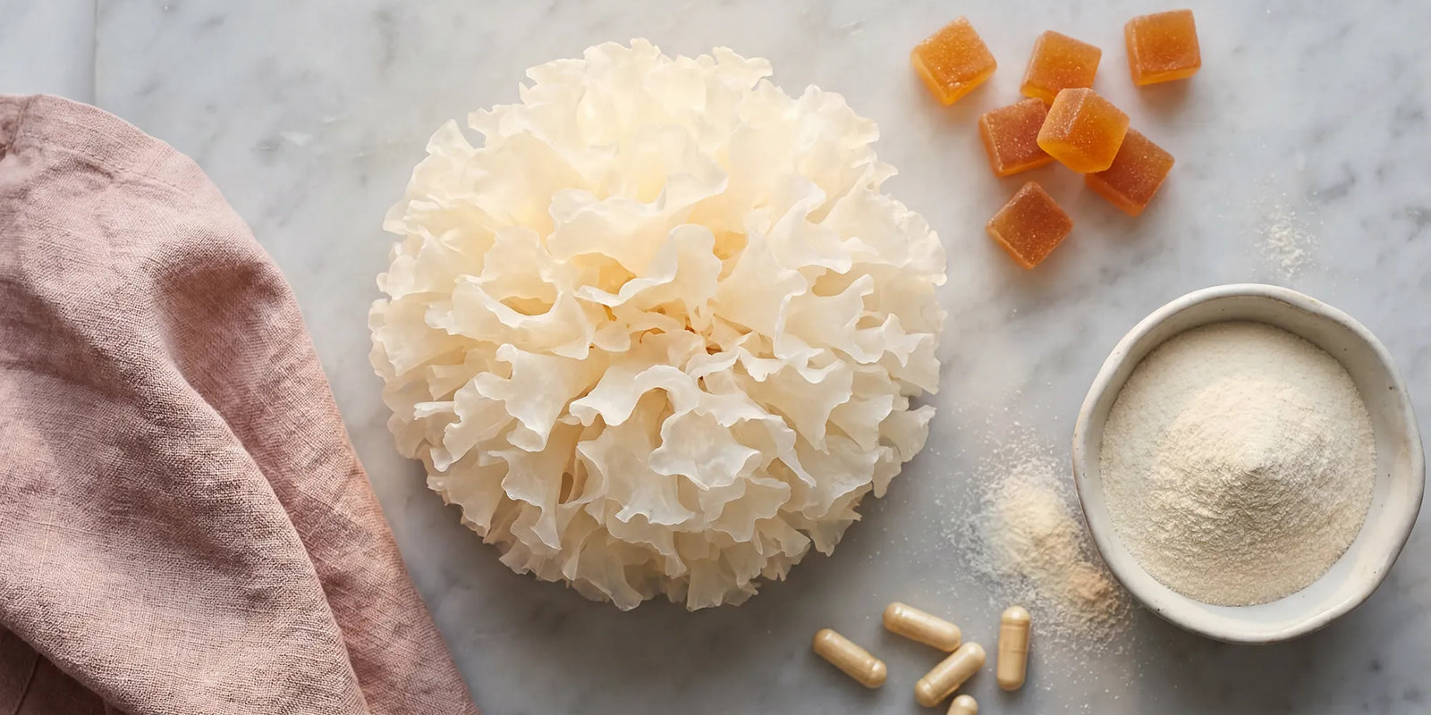 Biotin, Collagen and Tremella
