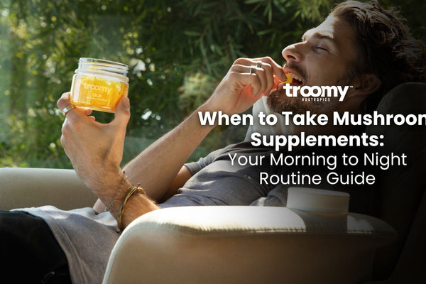when to take mushroom supplements