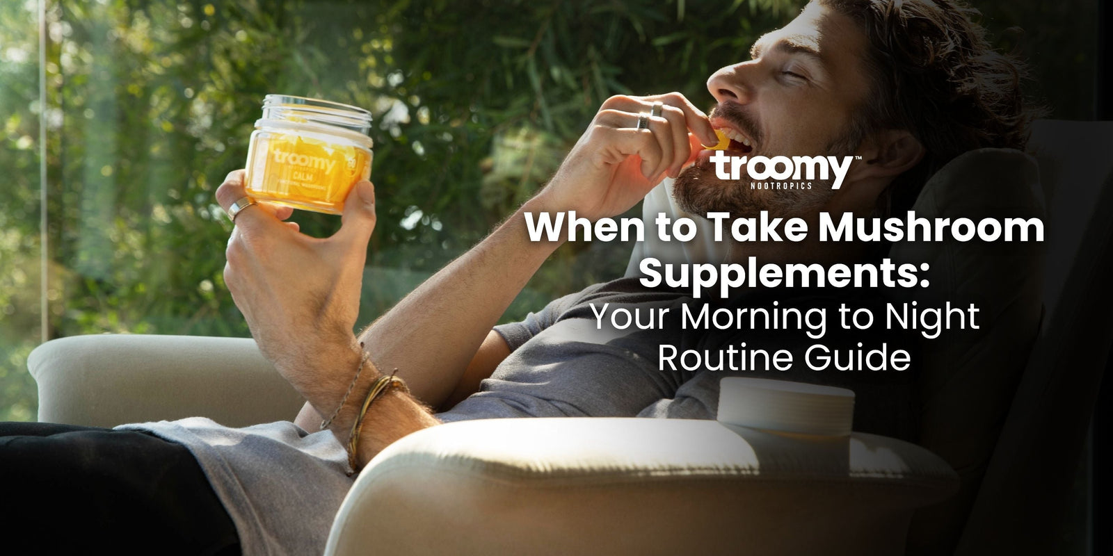 when to take mushroom supplements