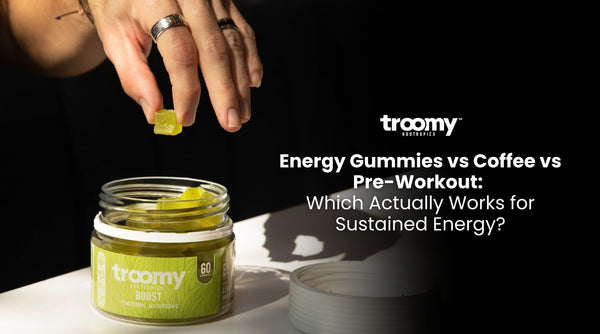 Energy Gummies vs Coffee vs Pre-Workout: Which Actually Works for Sustained Energy?