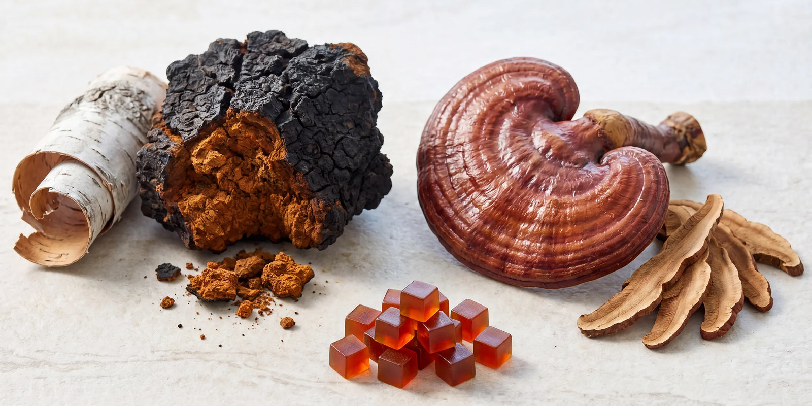 Chaga vs Reishi