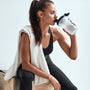 Boost - Cordyceps - Lemon Lime - Energy Support - Woman Drinks Pre Workout Beverage - Troomy Nootropics in Whittier, CA
