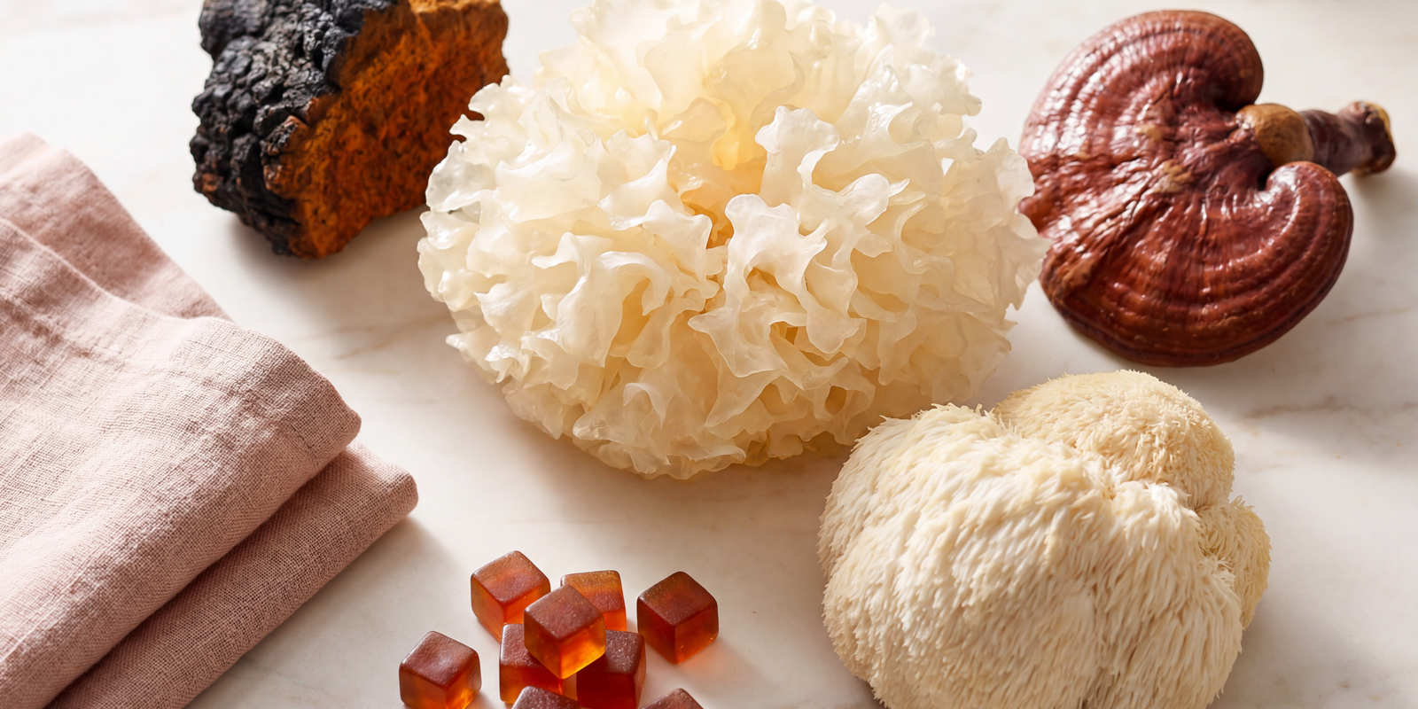 Mushroom Gummies for Skin