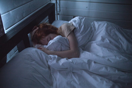 Sleep - Reishi and Melatonin - Black Raspberry - Sleep Support - Woman Sleeping at Night- Troomy Nootropics in Whittier, CA