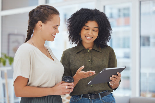 Women Talking in Office - Lion’s Mane Mushroom - Brain Cognition - Mental Clarity - Focus Support - Brain Support - Troomy Nootropics in Whittier, CA
