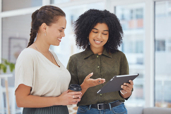 Women Talking in Office - Lion’s Mane Mushroom - Brain Cognition - Mental Clarity - Focus Support - Brain Support - Troomy Nootropics in Whittier, CA