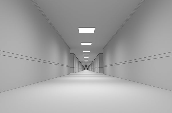Hallway from Severance - Severance Apple TV Show - Functional Wellness - Troomy Nootropics in Whittier, CA 