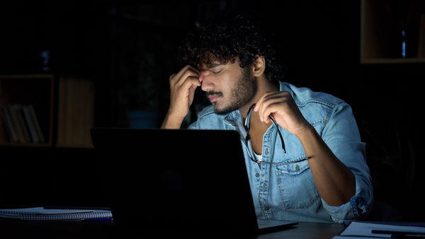 Stressed Out Man - Brain Fog - What Is Brain Fog? - Focus -  Troomy Nootropics in Whittier, CA
