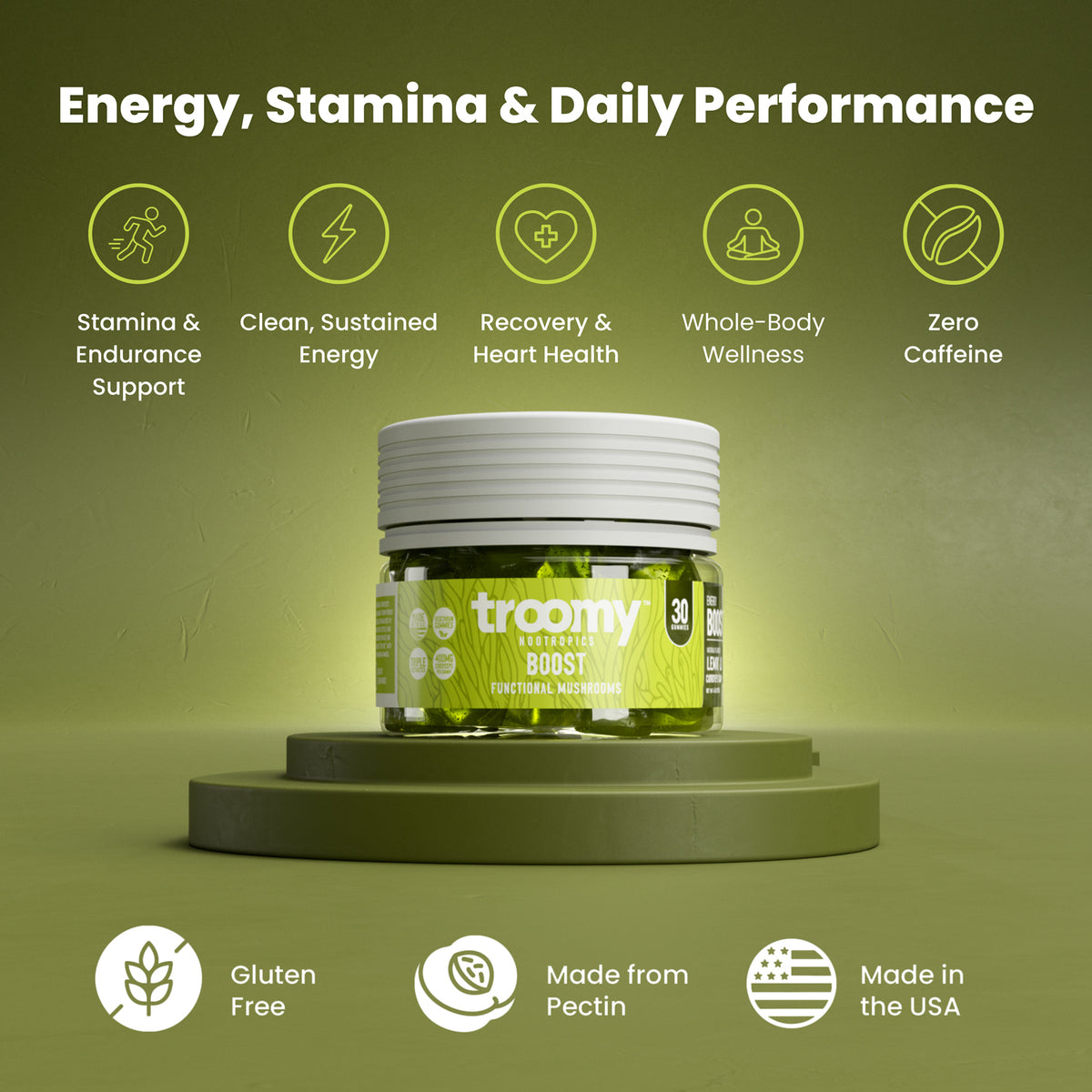 Boost: Cordyceps Mushroom Gummies