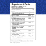 Brain Power - Lion's Mane, Cordyceps, Caffeine - Capsule - Cognition Support - Supplement Facts Panel - Troomy Nootropics in Whittier, CA