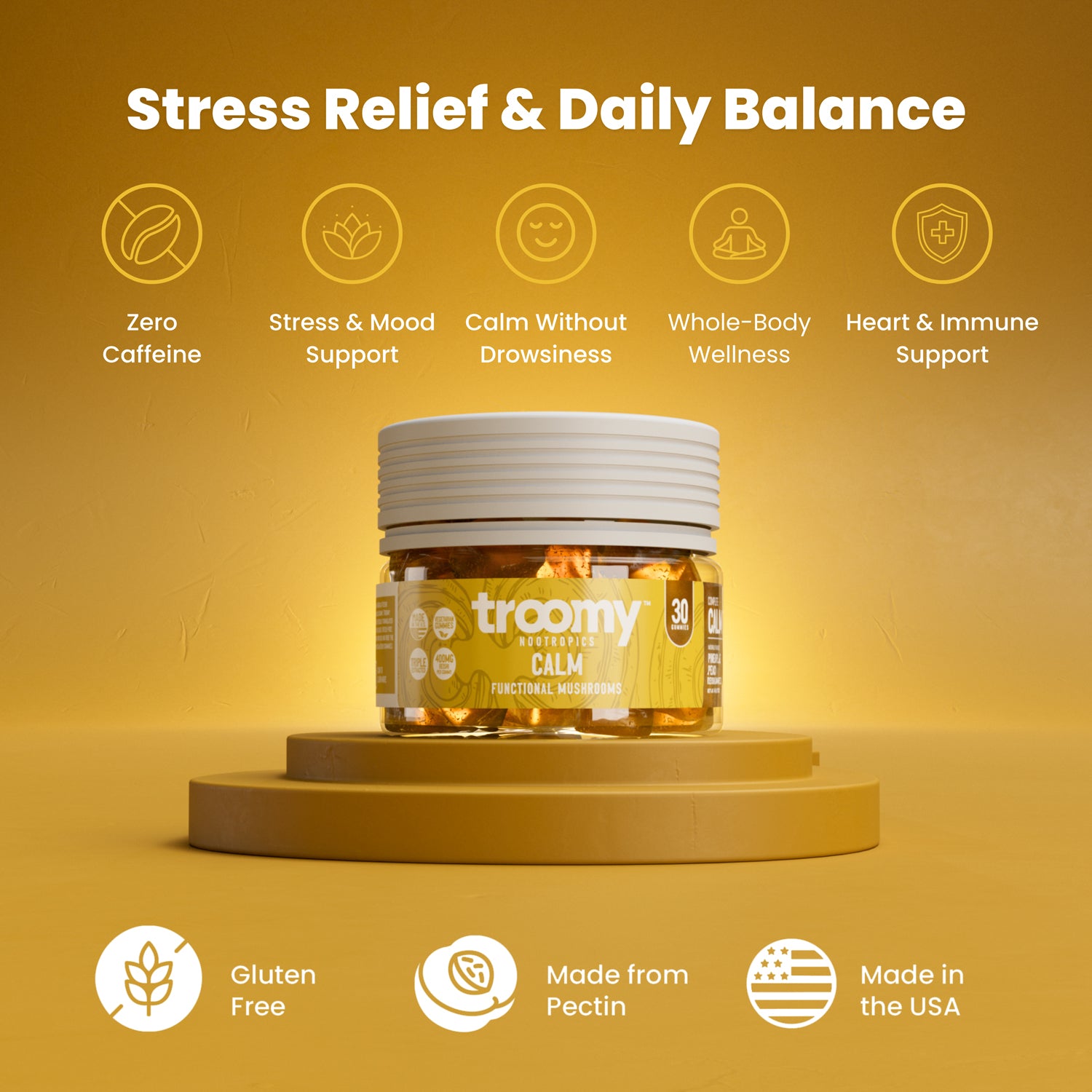 Calm: Reishi Mushroom Gummies