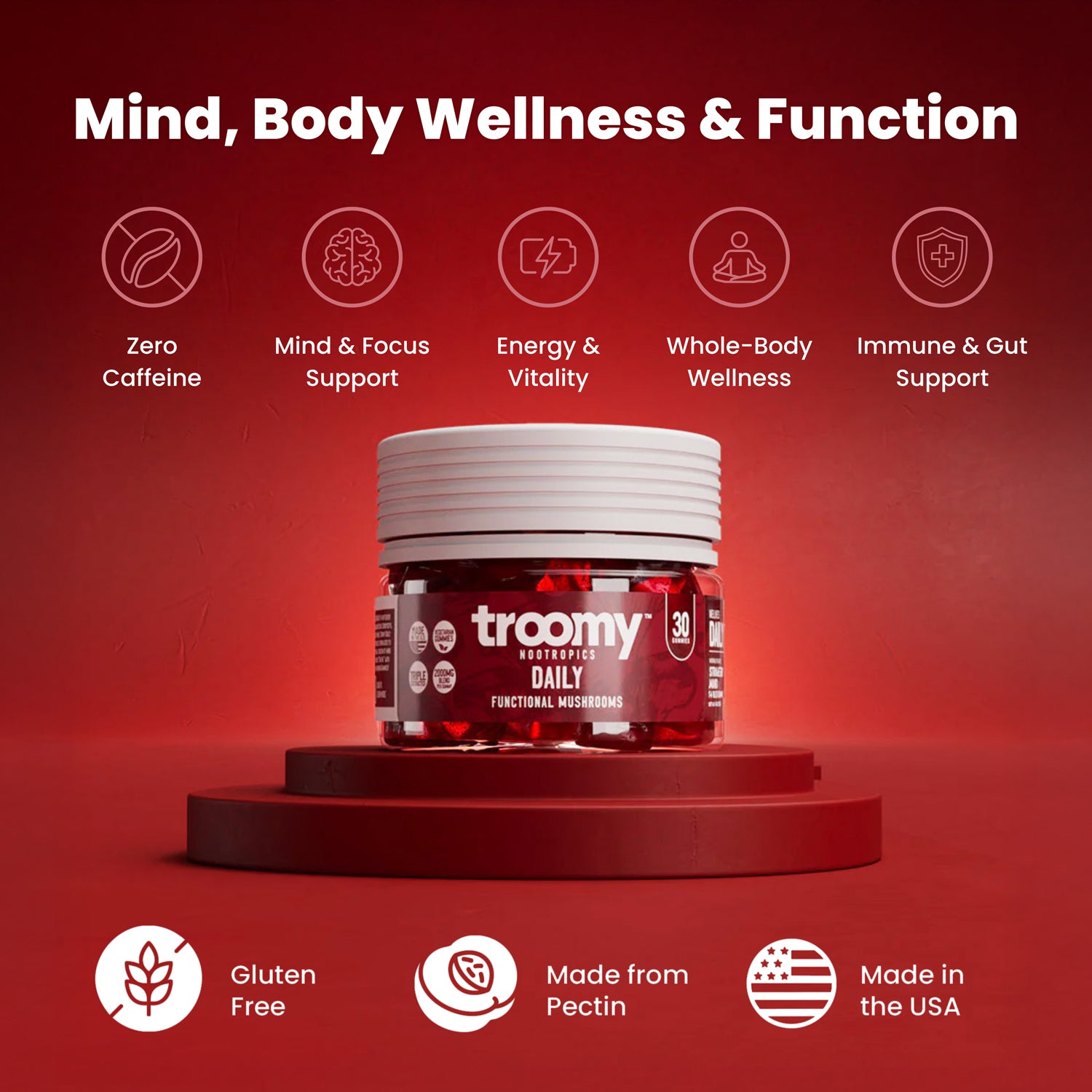 Daily: 14 Mushroom Blend Gummies
