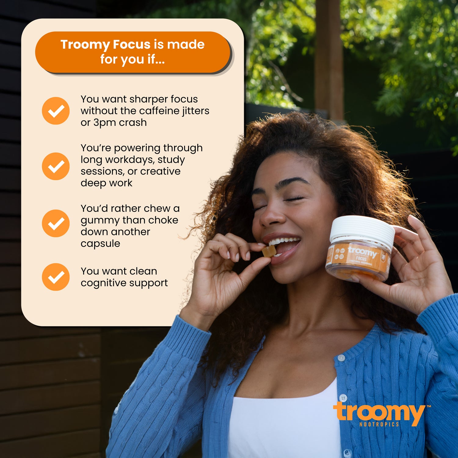 Focus: Lion's Mane Mushroom Gummies