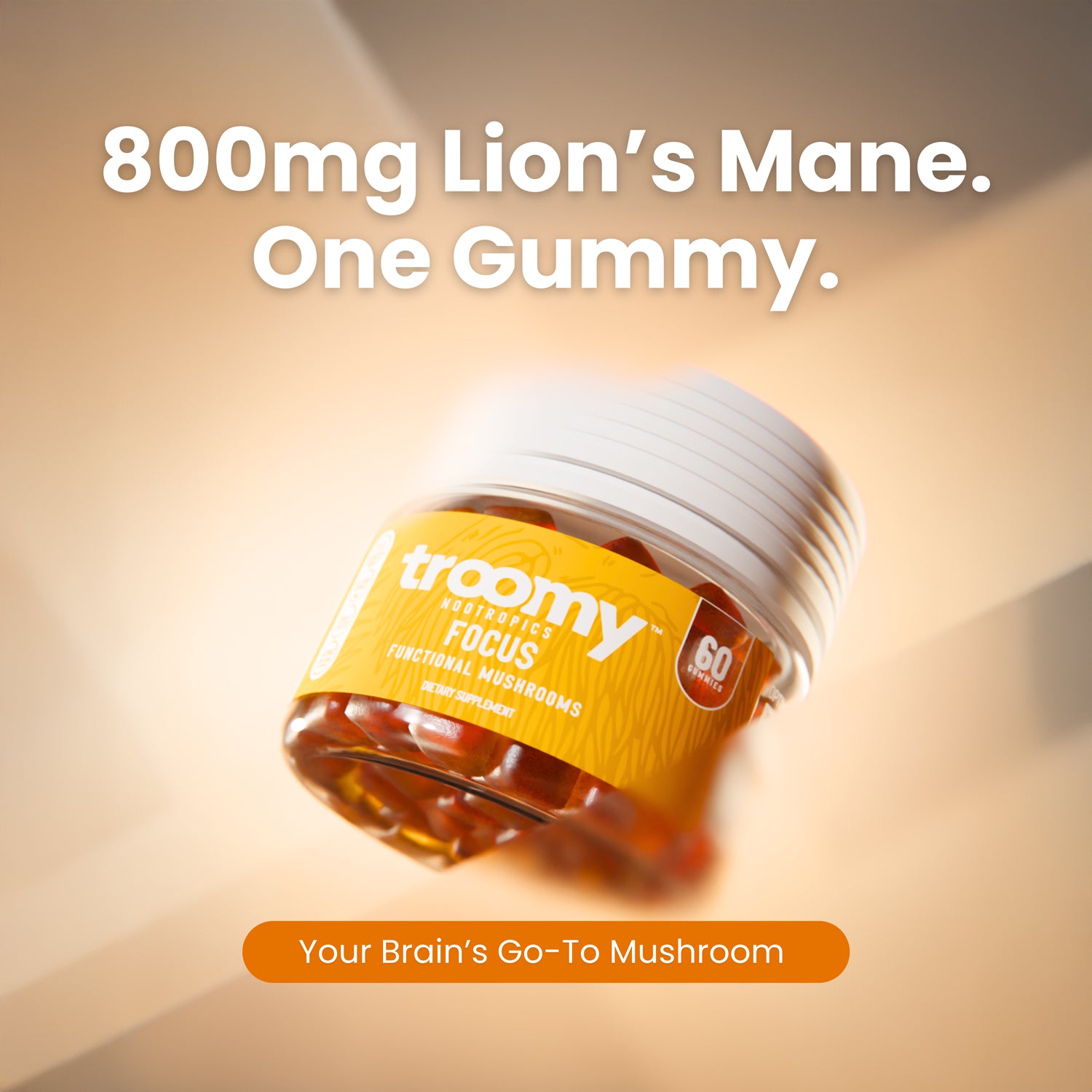 Focus: Lion's Mane Mushroom Gummies