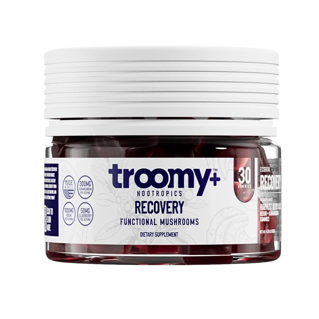 Recovery: Reishi Mushroom Gummies with Ashwagandha