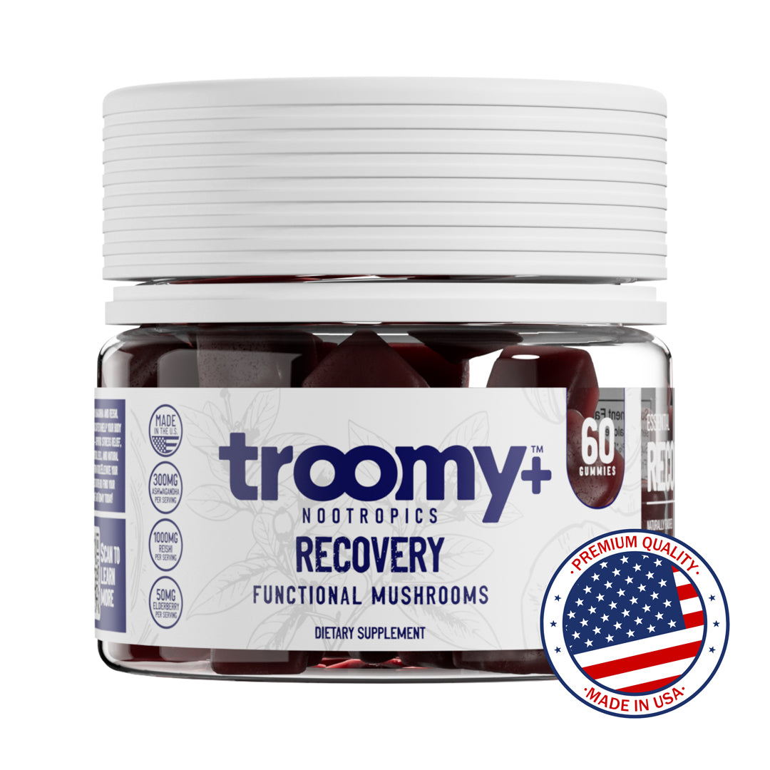 Recovery: Reishi Mushroom Gummies with Ashwagandha