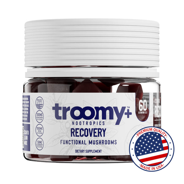 Recovery: Ashwagandha + Reishi Mushroom Gummies