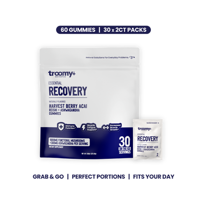 Recovery: Ashwagandha + Reishi Mushroom Gummies