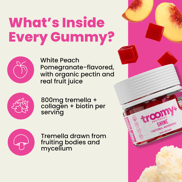 Shine: Tremella + Biotin + Collagen Gummies