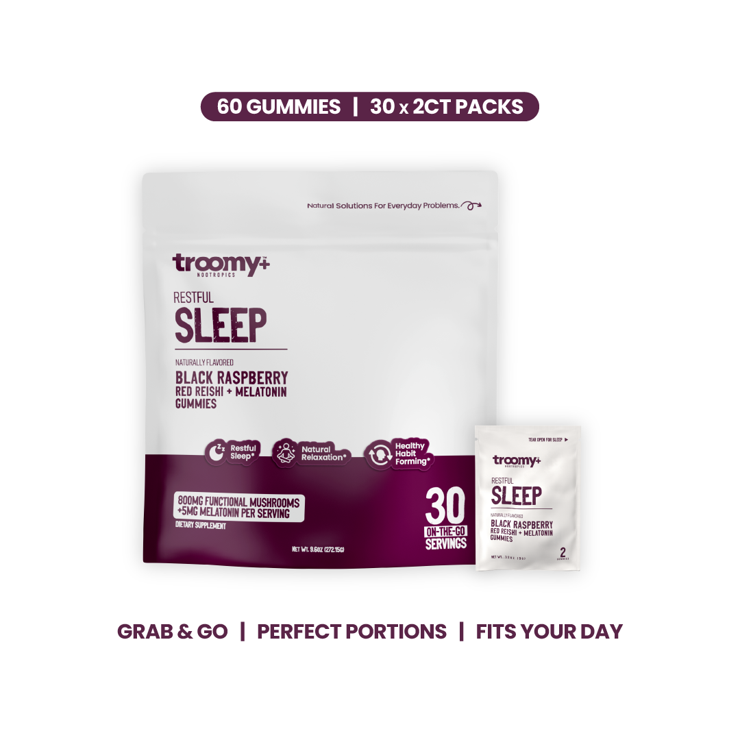 Sleep: Reishi Mushroom Gummies With Melatonin