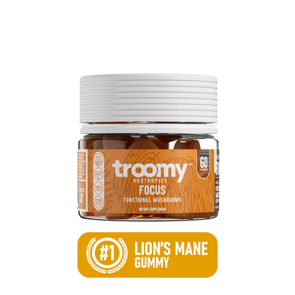 Focus - Lion’s Mane - Tangerine Passionfruit - Mental Clarity - #1 Lion's Mane Gummy - Troomy Nootropics in Whittier, CA