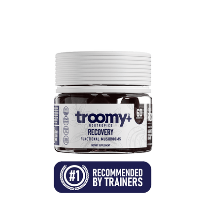 Recovery - Reishi and Ashwagandha - Berry Acai - Post Workout Blend - Recommended by Trainers Badge - Troomy Nootropics in Whittier, CA
