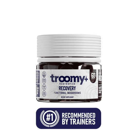 Recovery - Reishi and Ashwagandha - Berry Acai - Post Workout Blend - Recommended by Trainers Badge - Troomy Nootropics in Whittier, CA